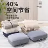 Bolsa de almacenamiento para chaqueta de plumas, bolsa de almacenamiento de ropa de gran capacidad para mudanzas y viajes, organizador de armario, bolsa de almacenamiento para compresión de edredones