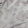 Tela de satén jacquard con hojas de bambú acético y estampado oscuro, estilo chino, cheongsam, estilo antiguo, tela de satén Hanfu.