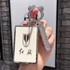 Estuche especial para llave de tarjeta hs5 con bandera roja h7 hs7 ehs3 estuche para llave de coche tipo tarjeta de coche bolsa nueva de alta gama