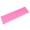 Molde de silicone para bolo de renda com folha faça você mesmo, utensílio de cozinha, molde para bolo flip