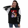 Suéter informal periférico de animación de motosierra para hombre y mujer, jersey holgado, venta transfronteriza