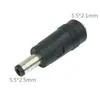 Adaptador Dc5521 Hembra a Hembra Fuente de Alimentación para Tira de Luces LED 1 Conector de Monitoreo Enchufe de Terminal Rápido Sin Soldadura