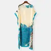 Vestido Estampado de Caimento Solto, Roupas Femininas Transfronteiriças, Xale para Férias na Praia, Biquíni, Mais Vendido na Amazon, Especialmente Projetado para o Verão