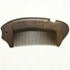 12-13cm sândalo de seda dourada dente denso pente séssil dente cheio variedade de dente largo séssil prático bolsa pente de madeira