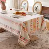 Toalha de Mesa Retangular Boêmia, Estoque Disponível, Padrão Geométrico Asteca Revestido com Filme de Poliéster, Impermeável e Resistente a Óleo, com Borda de Franjas para Sala de Jantar, Festa e Decoração de Casa, Fornecimento Direto da Fábrica