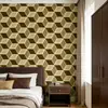 Adesivos Geométricos Minimalistas de Luxo Leve Adesivos de Parede Autoadesivos Decoração de Parede de Fundo para Quarto Próximo à Cama Papel de Parede para Renovação de Móveis