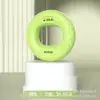 Ejercitador de Agarre de Mano de Silicona Equipo para Entrenar la Fuerza de la Mano Hombres y Mujeres Bola de Fuerza de Agarre Fuerza de Muñeca Entrenamiento Muscular Fuerza de Cinco Dedos Anillo de Agarre de Rehabilitación