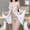 Lencería Sexy, Camisón Sexy, Camisón de Malla Transparente Tentación