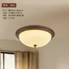 Luminária de teto vintage para quarto estilo italiano, Luminária redonda de tecido retro artística estilo sul-asiático para quarto principal, Luminária minimalista para escritório