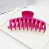 Pinza de Garra Grande de Moda Versátil Horquilla de Hueso de Dragón Moldeada por Inyección Color Clip de Tiburón Accesorio para el Cabello para Mujeres Venta al por Mayor