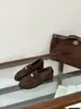 Novos sapatos femininos estilo old money para outono e inverno
