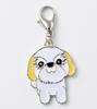 Chaveiro Pingente Pet Mais Vendido Shar-Pei Liga de Zinco Esmalte Joia Shih Tzu Colar Pingente Placa de Identificação para Cachorro