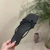 Sandalias Chuyuji retro versátiles de tira fina para mujer, cómodas para el verano al aire libre, nuevas chanclas simples de suela plana, antideslizantes, estilo coreano