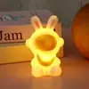 Luminária de Noite Criativa de Astronauta com Toque de Luxo, Ornamento de Mesa de Coelho Cartoon, Brinquedos para Venda Ambulante