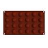 Moldes de Silicone para Chocolate e Mousse Meia-Redondo e Meia Esfera de 6, 24 e 5 Cavidades Selecionados Cuidadosamente para Assar Bolos