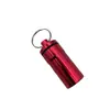 Spot Mini Portátil Aleación de Aluminio Botella de Almacenamiento Fondo Redondo Sellada Impermeable Caja Metálica para Medicamentos Tapones para los Oídos Botella de Aluminio