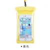 Bolsa impermeable luminosa para teléfono móvil, transparente fluorescente para buceo, natación, rafting, funda protectora especial para teléfono móvil para ciclistas