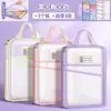Bolsas para Materias en Forma de L, Bolsas de Almacenamiento Específicas para Estudiantes, Bolsas Transparentes de Gran Capacidad para Documentos, Bolsas para Tareas por Materia, Bolsas para Materias Categorizadas