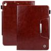 Para iPad 10.2 2019 Padrão Cavalo Maluco Retrô Fivela de Metal Capa Plana Multifuncional Suporte Flip Capa de Couro