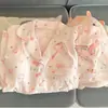 Pijama de Fada Camisola Feminina Estilo Princesa Verão 2026 Doce com Babados Manga Curta Camisola Branca Roupa de Casa Verão