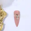 Arte de Uñas Nueva Belleza Chica estrella y luna varita mágica circón corazón bastón Color estrella y luna joyería metálica