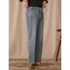Jeans Retro Americanos para Hombre, Pantalones Casuales Versátiles de Pierna Recta a la Moda, Pantalones Cortos Elásticos de Cintura Estilo Británico para Negocios