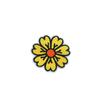Patches Bordados Florais em Estoque com Adesivo Termocolante, Acessórios de Roupa de Desenho Animado de Doces e Sorvetes, Decorações de Penas, Patches