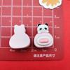 Pastel de Dibujos Animados con Purpurina Panda Cachorro Conejo Accesorios de Resina DIY Adorno para la Cabeza Pasador Funda para Teléfono Móvil Joyería Pegatina para Refrigerador