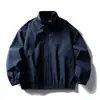 Chaqueta Casual Funcional de Estilo Retro Japonés de Moda Rumeng para Hombres y Mujeres Otoño Holgada para Parejas Deportiva Versátil con Cuello Alto