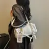 Bolso Cruzado de Alta Gama de Gran Capacidad para Viajes Diarios de Hombro Único para Mujer 2026 Nuevo Bolso Cruzado Versátil Bolso Tote Francés de Nicho