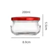Nuevo frasco de vidrio para conservas con doble asa para mermelada, vejiga de pescado, gelatina de pescado, gelatina de leche, frasco para guisos frescos, frasco de almacenamiento de grado alimenticio resistente a altas temperaturas