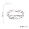 Pulsera Redonda de Múltiples Capas con Perlas y Cristales de Diamante Nuevo Estilo 2026 Exquisita Pulsera de Moda Joyería de Lujo Ligero de Gama Alta para Mujeres
