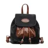 Bolso de Moda para Mujer, Moda Casual, Diseño de Nicho, Mochila Escolar para Estudiantes, Bolso Cubo, Mochila Patchwork de Moda Urbana