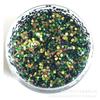 Cor Perolada Que Muda de Cor Glitter para Unhas Maquiagem Camaleão Pincel Preenchedor Lantejoulas Acessórios de Brinquedo Laço de 1mm