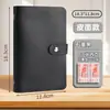Livro de armazenamento de notas comemorativas a6 novo modelo transfronteiriço, livro de poupança em dinheiro, porta-dinheiro, álbum de dinheiro, livro de coleção, livro de contabilidade de grande capacidade