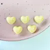 Fantasy de Verão UV Coração Gravata Borboleta Acrílico Furo Reto Miçangas DIY Corrente para Celular Chaveiro Acessórios de Joia Material