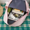 Mochila Escolar para Estudiante Invierno Nuevo Juego de Cinco Piezas Estudio Propio Tutoría Ropa de Trabajo Bolso de Mano de Gran Capacidad Mochila Casual de Moda