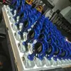 Válvula de Mariposa Abrazadera de Mango para Plataforma Petrolera D7X-6Q Válvula de Mariposa Manual de Hierro Dúctil con Sello Suave de Goma