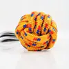 Color Caramelo Algodón Resistente a Mordidas Bola de Algodón para Perro Bola de Cuerda de Algodón Bola de Cuerda para Mascota Juguete Cachorro