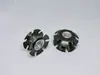 M6*25*16 Almohadillas para Pies de Hardware Accesorios para Muebles Tuerca de Resorte de Flor de Ciruelo Tapón para Tubo de Dirección de Patinete