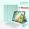 Funda Protectora para Tablet 2025Ipad A16 Air 11 pulgadas Teclado Bluetooth Desmontable Ranura para Lápiz 10ª Generación Funda de Cuero