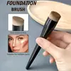 Brocha base negra individual directa de fábrica, brocha para contorno, brocha de maquillaje, herramienta de belleza, brocha angular, bestseller transfronterizo ahora disponible