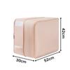 Caja de Almacenamiento de Gran Capacidad con Colcha de Algodón Bolsa de Almacenamiento para Armario Plegable Compresión Ropa Bolsa para Mudanza y Organización Bolsa Antipolvo