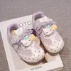 Zapatillas de lunares para niña, zapatos casuales de piel, nueva colección otoño 2026, zapatos de vestir, zapatos antideslizantes para caminar de bebé