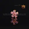 Brincos de Liga de Titânio G23 Flor de Cerejeira Cinco Pétalas Joias para Piercing Studs de Lábio Flor de Ameixa Studs de Orelha Studs de Osso da Orelha Studs de Língua Atacado