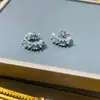 Diseño Artesanal, Lujo Ligero, Pendientes de Circonita Súper Brillantes de Amor Dulce y Fresco, Pendientes Femeninos, Modernos, Sencillos y Versátiles
