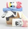 Directo de fábrica toalla de baño tipo capa de coralina para niños absorbente súper suave bata de baño