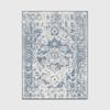 Alfombra para suelo de sala de estar, dormitorio, cocina, mesita de noche, estilo country americano transfronterizo, neoclásico europeo, retro, azul viejo