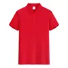 Camisa Polo con Solapa Personalizada de Manga Corta Publicidad para Grupos Camisa Cultural Ropa de Trabajo Ropa de Secado Rápido Impresión de Ropa Logo Bordado