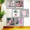 Pegatinas de pared corazón de niña rosa rosa ins dormitorio pintura decorativa pegatinas de papel tapiz romántico sala de estar-Meisen lenguaje secreto